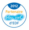 Partenaire EDF bleu ciel